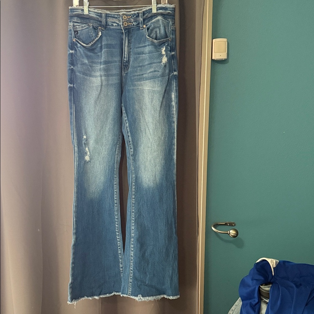 KanCan Light Blue Flare Jeans